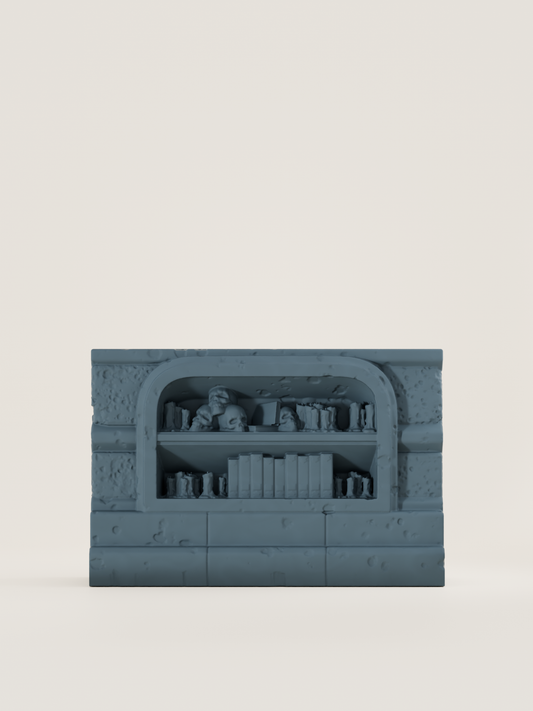Mur modulaire bibliothèque