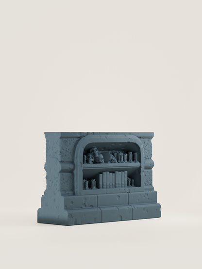 Mur modulaire bibliothèque