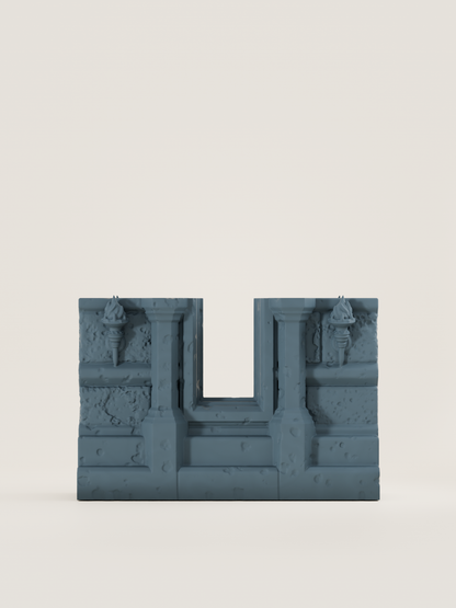 Mur modulaire avec fenêtre