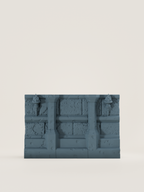 Mur modulaire avec lanterne