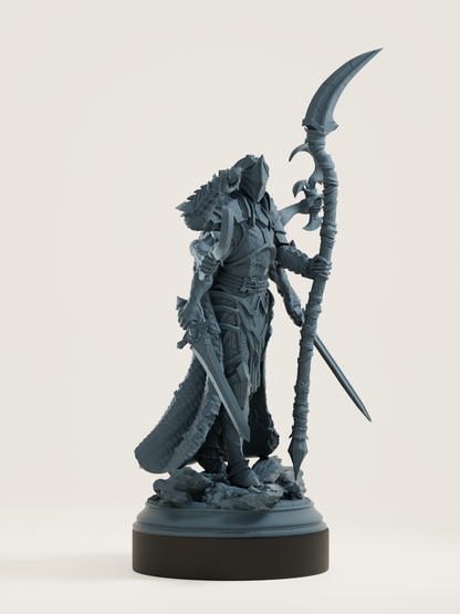 Chevalier multidimensionnel en armure
