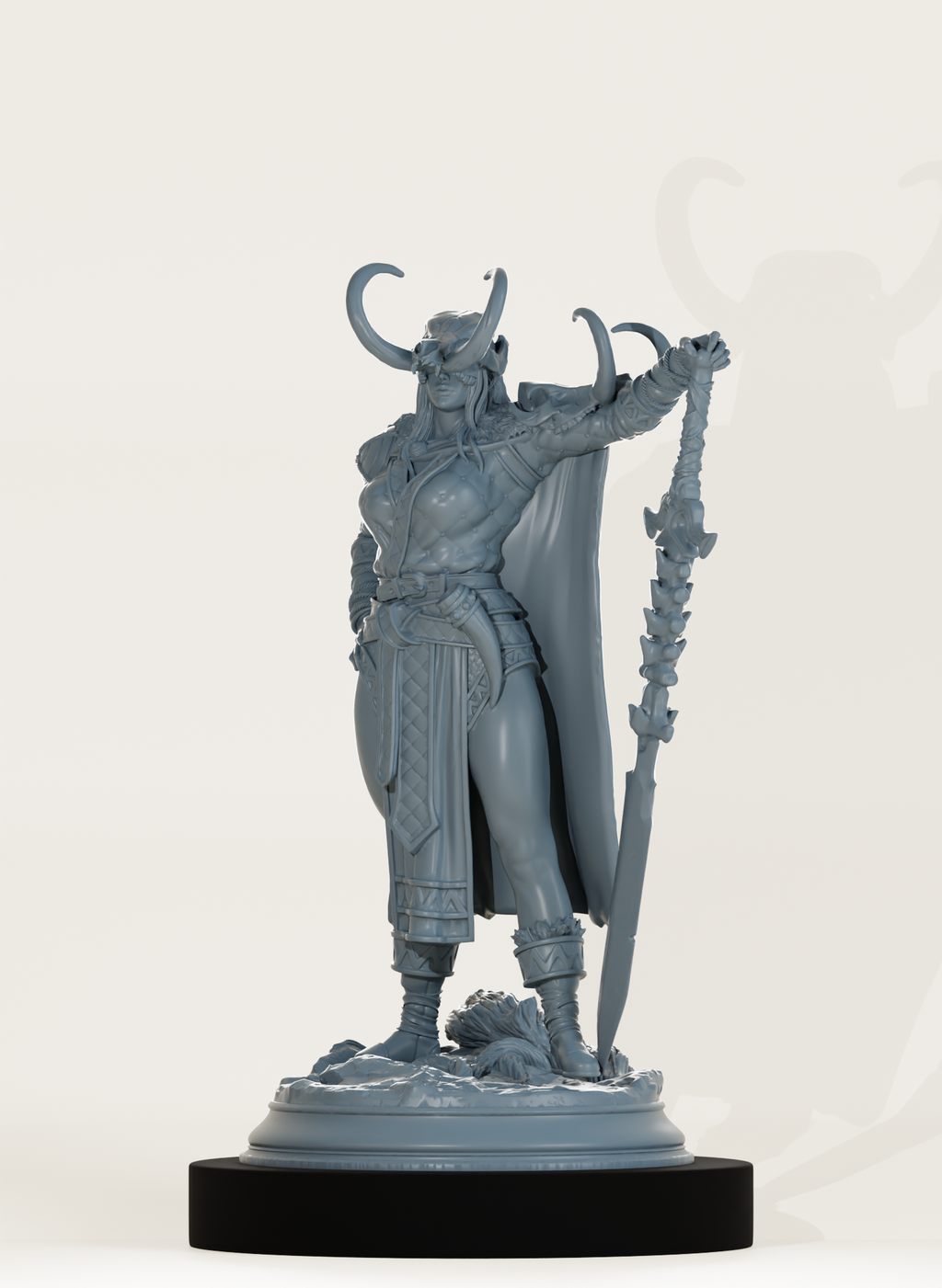 Guerrière nordique vengeresse