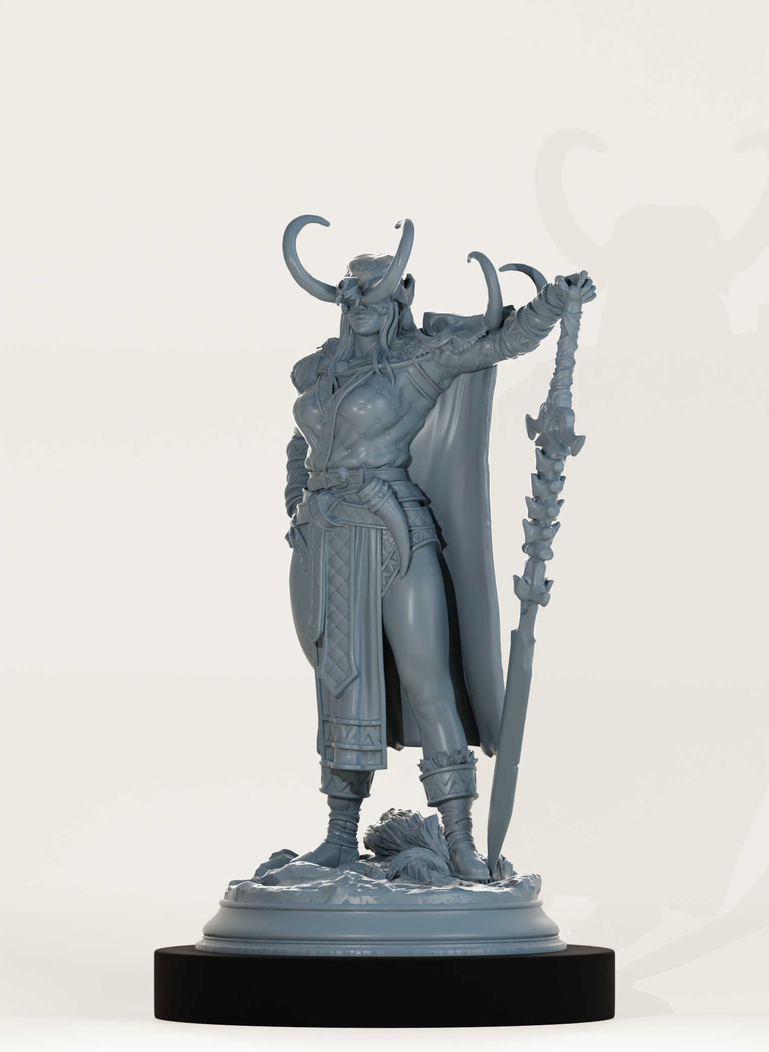 Guerrière nordique vengeresse