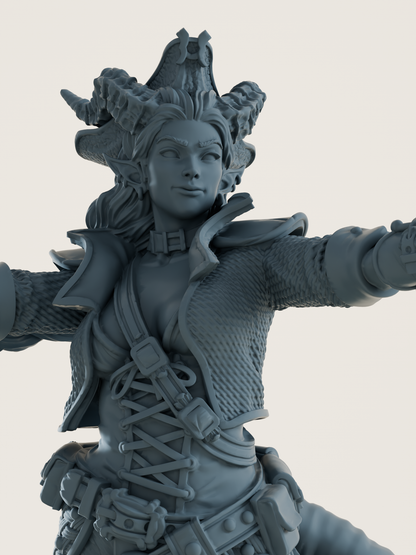 Nosemienne pistolera pirate