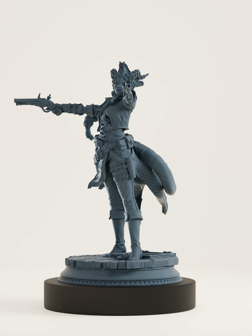 Nosemienne pistolera pirate