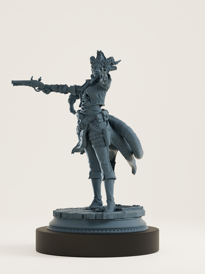 Nosemienne pistolera pirate