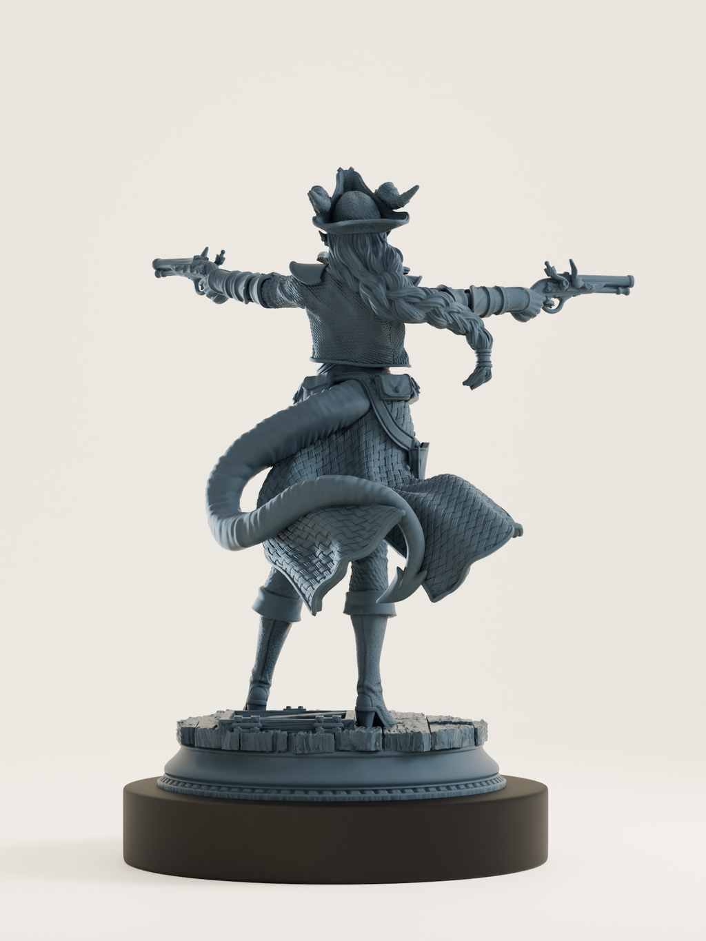 Nosemienne pistolera pirate