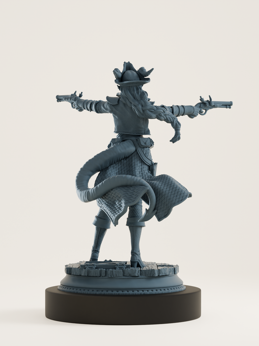 Nosemienne pistolera pirate