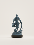elfe drow moine aveugle