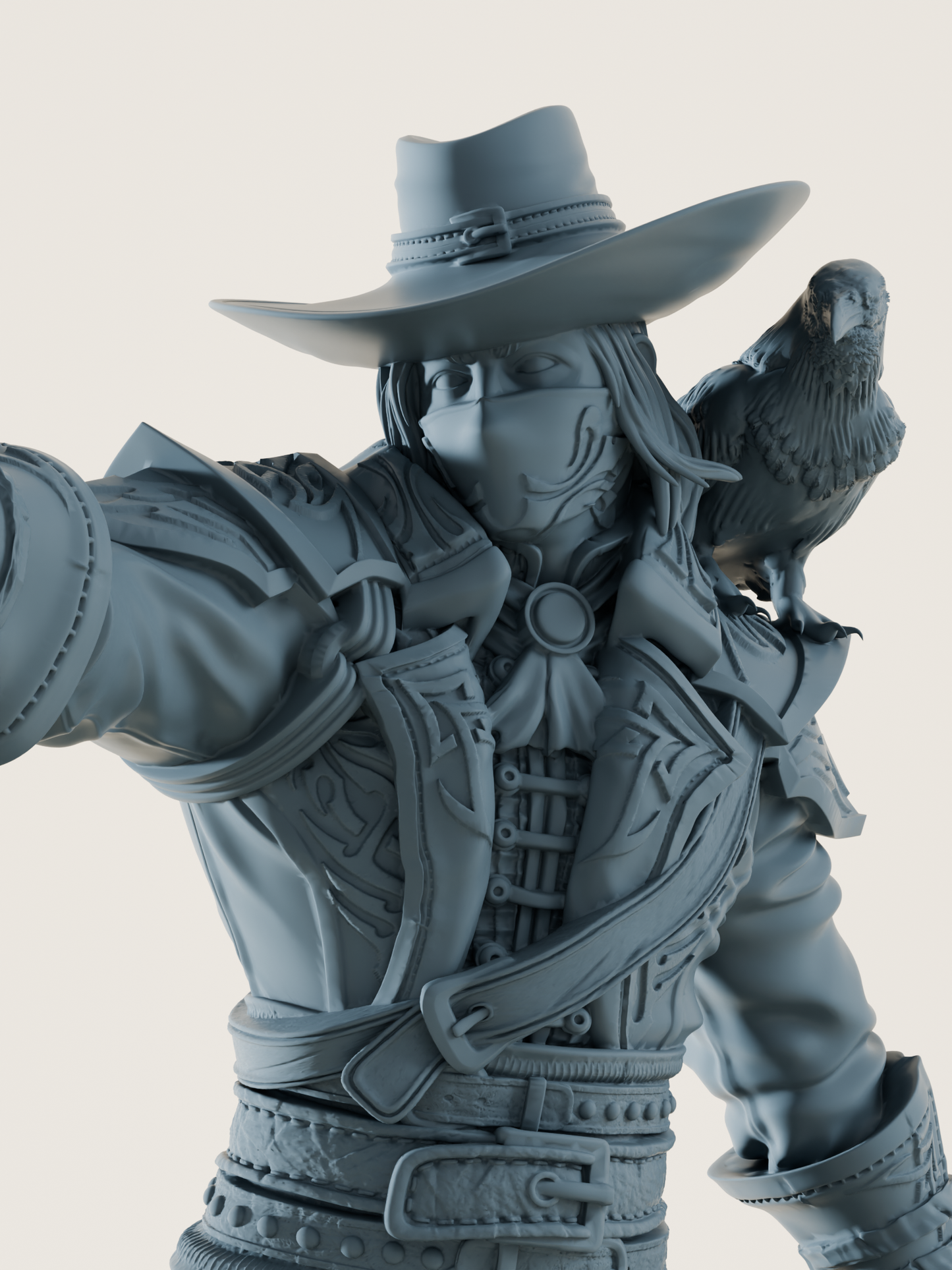 Chasseur pistolero mort vivant