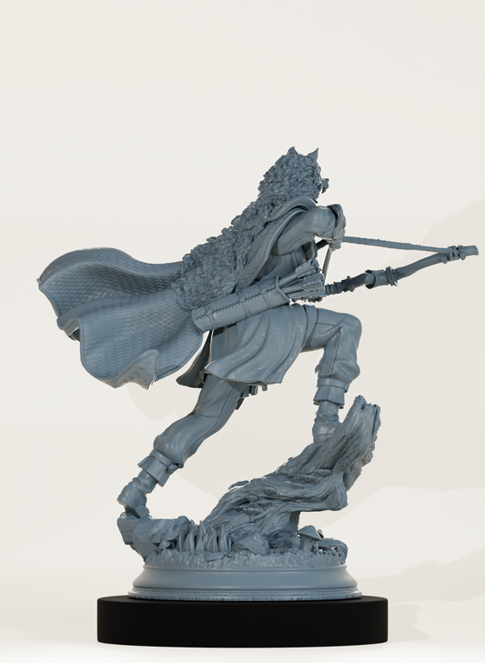 Humain chasseur rodeur