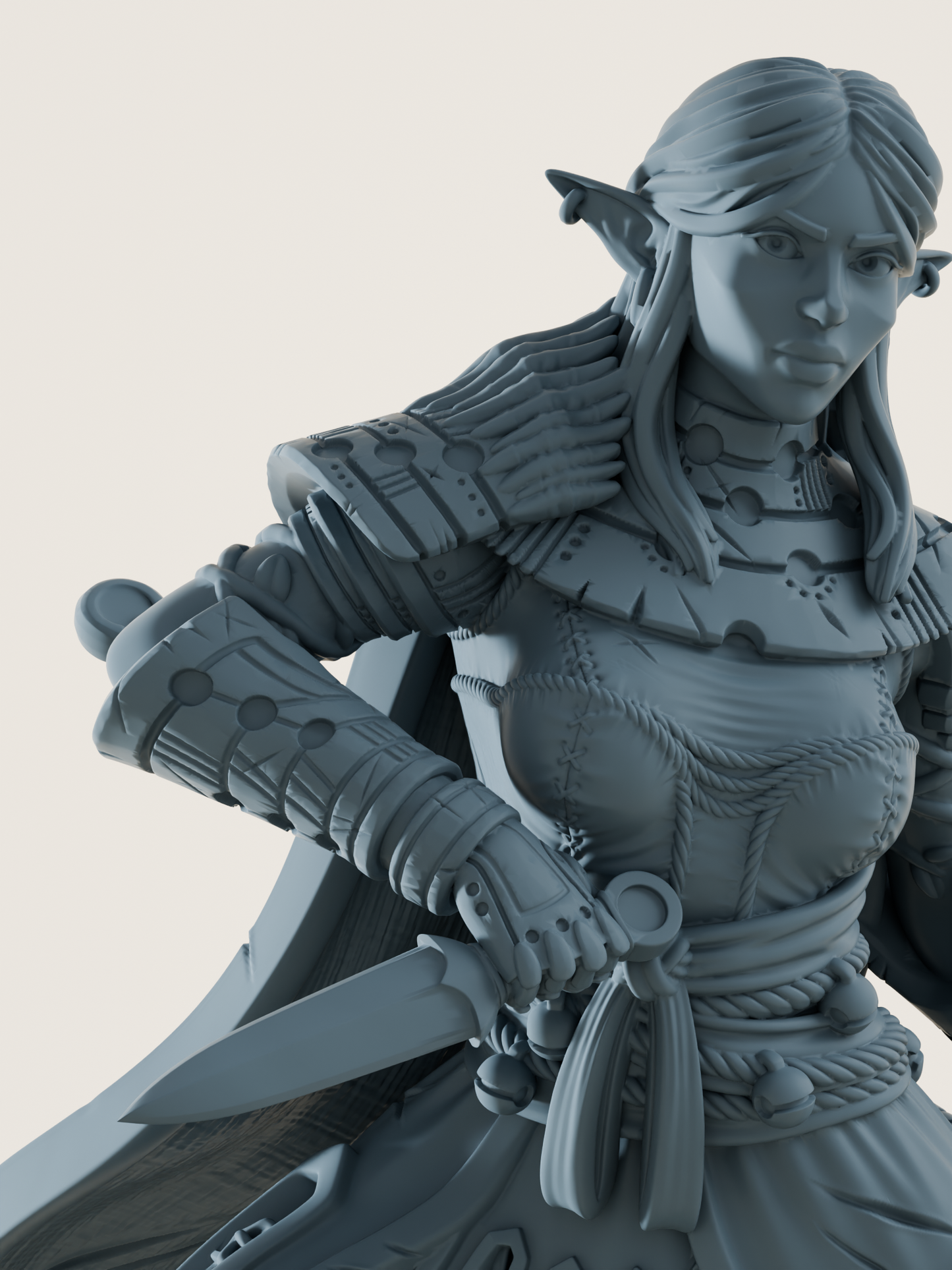 elfe drow éclaireuse