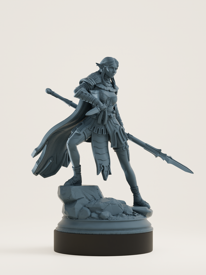 elfe drow éclaireuse