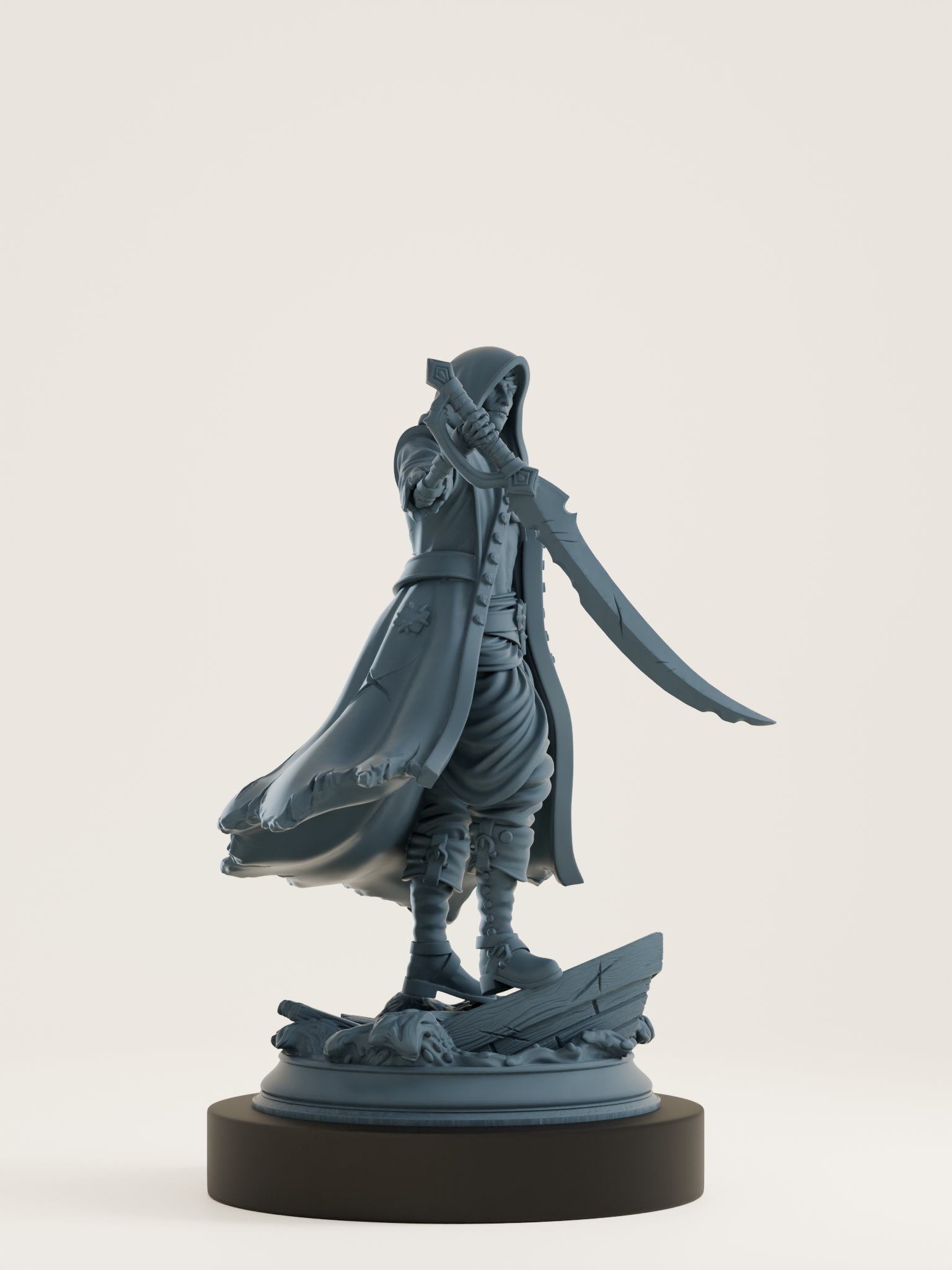 Mort-vivant capitaine pirate