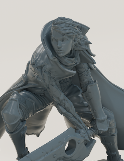 Guerrière Genasi de Feu