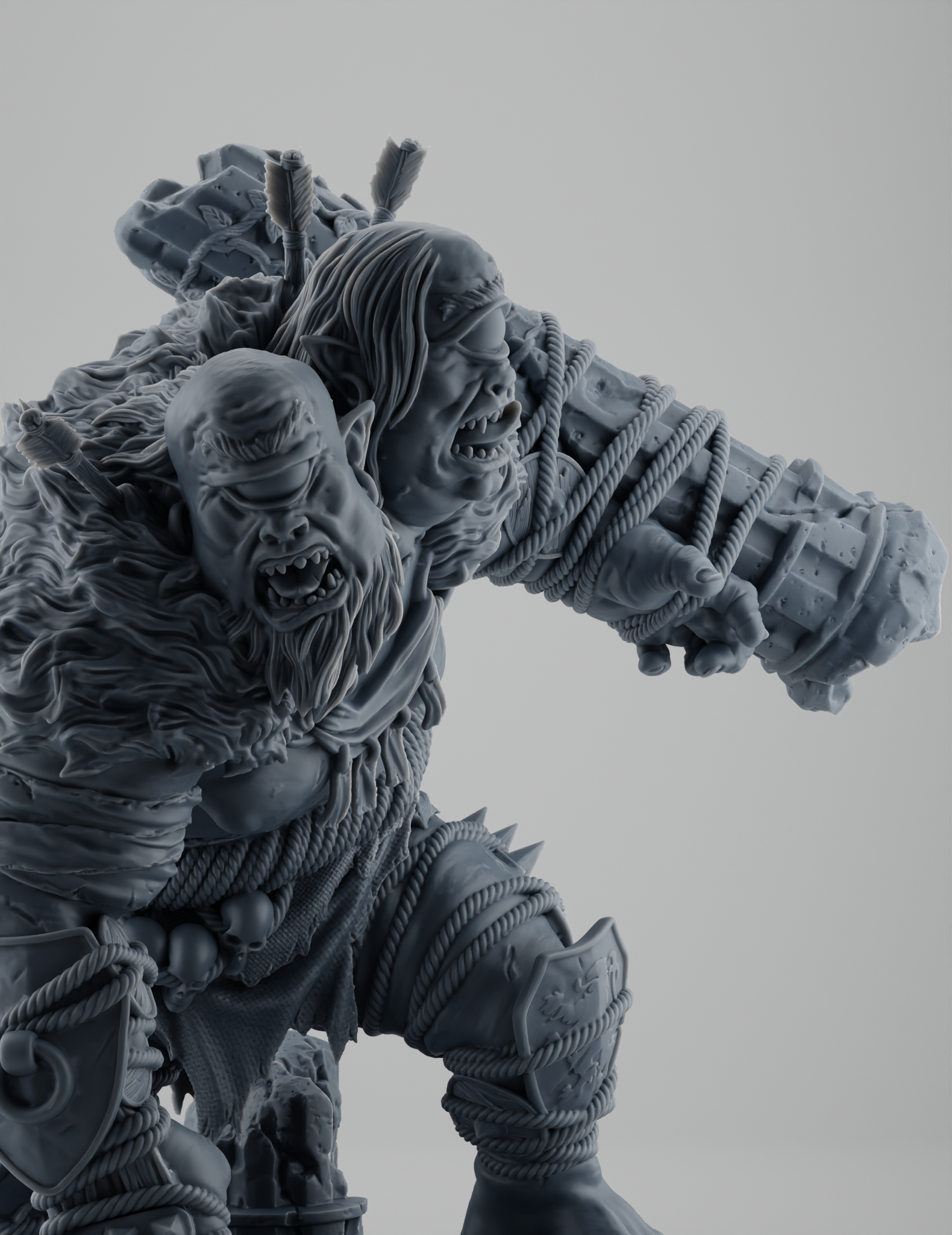 Ettin Brute - Géant Bicéphale