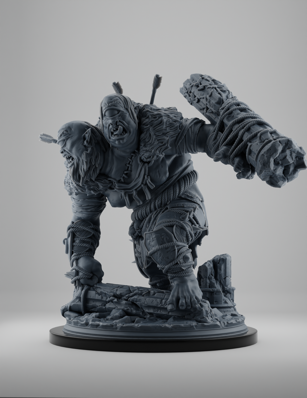 Ettin Brute - Géant Bicéphale