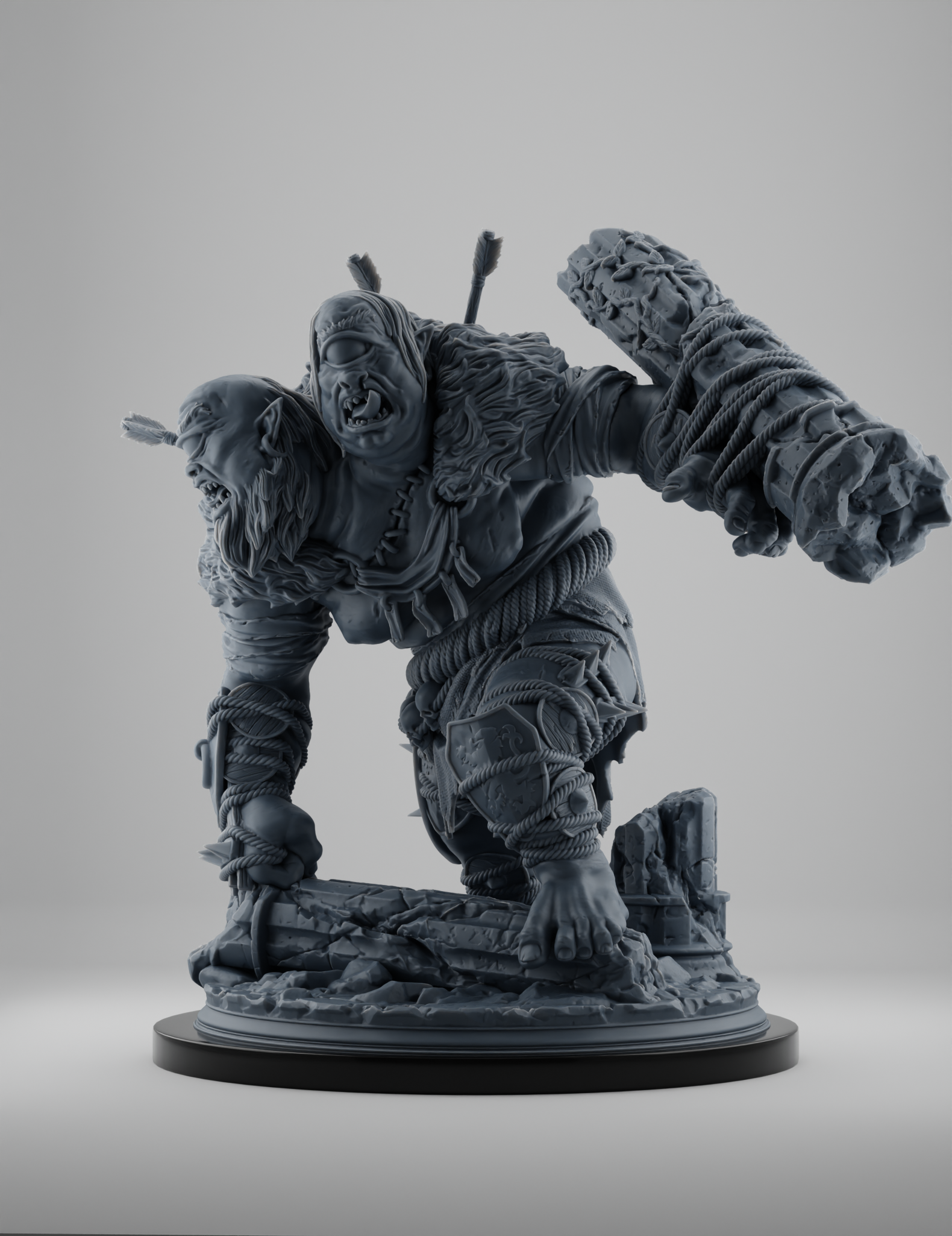 Ettin Brute - Géant Bicéphale