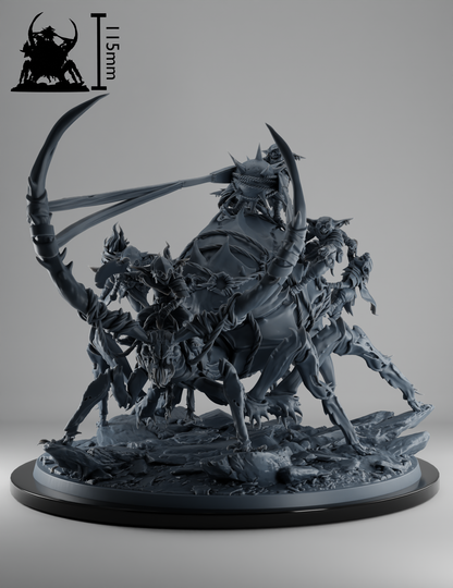 Goblins sur Insecte Géant, Catapulte de Siège