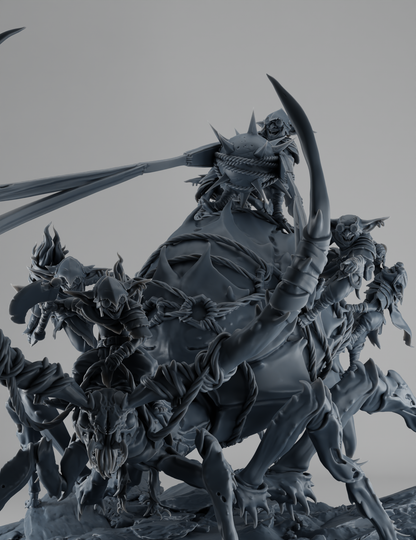 Goblins sur Insecte Géant, Catapulte de Siège