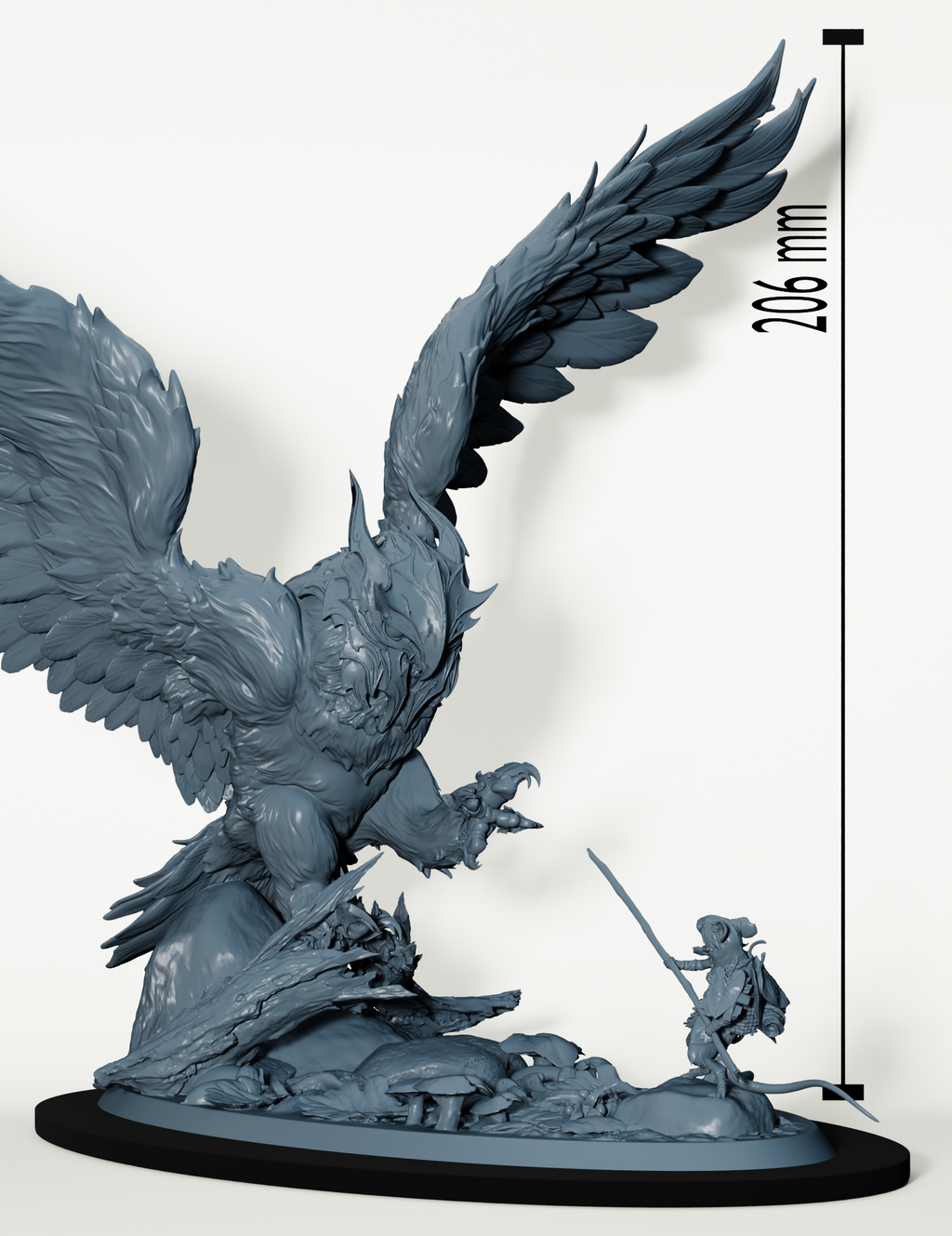 Hibou Géant contre Aventurier Souris