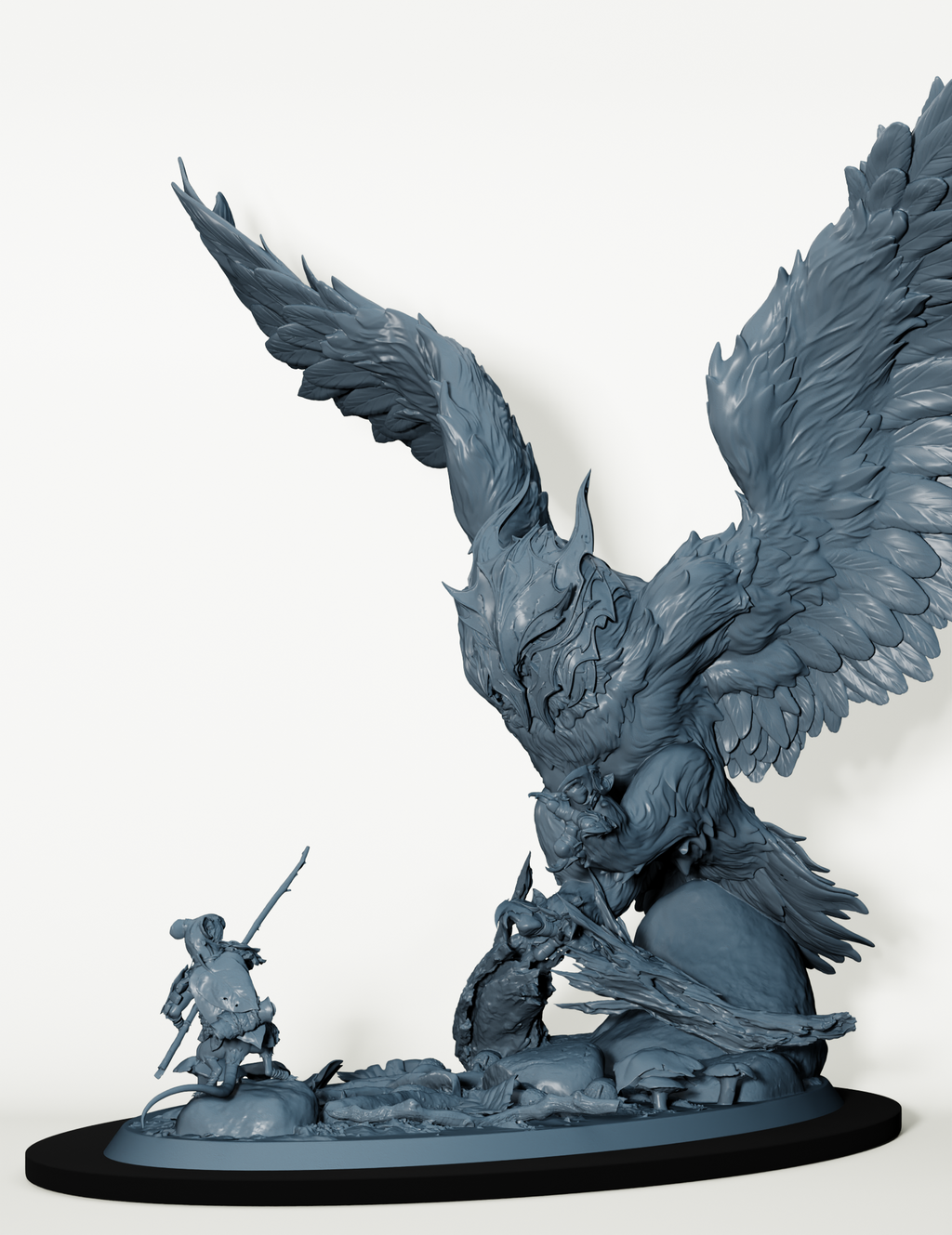 Hibou Géant contre Aventurier Souris