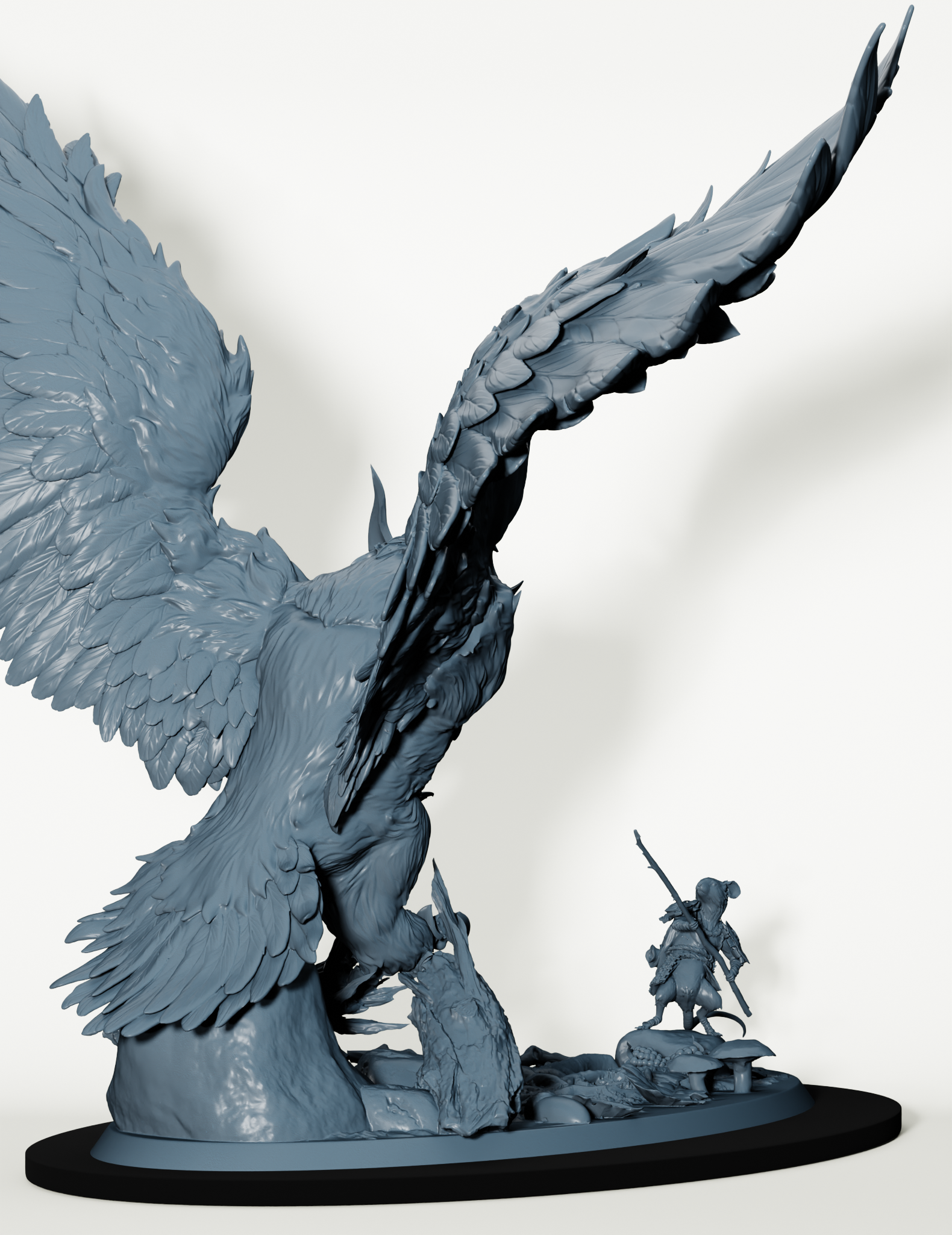 Hibou Géant contre Aventurier Souris