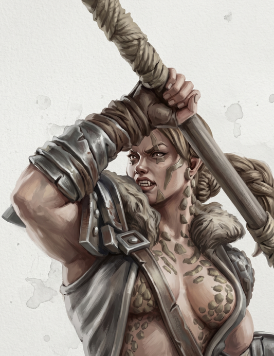 Barbare Voie Primordiale - SOUS-CLASSE D&D 5E
