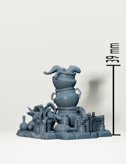 Salle de l'Herboriste et de l'Alchimiste