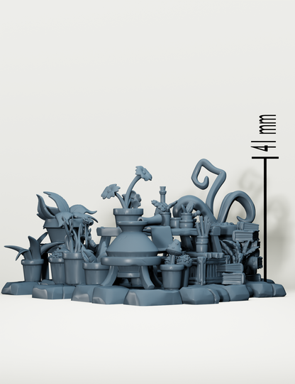 Salle de l'Herboriste et de l'Alchimiste