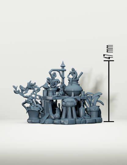 Salle de l'Herboriste et de l'Alchimiste