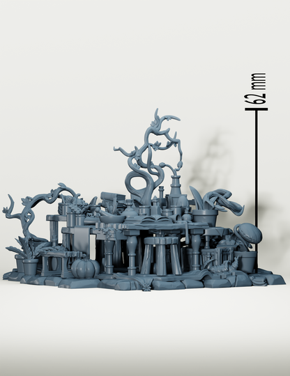 Salle de l'Herboriste et de l'Alchimiste