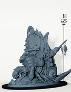 Crabe Ermite Géant et souris