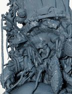 Crabe Ermite Géant et souris