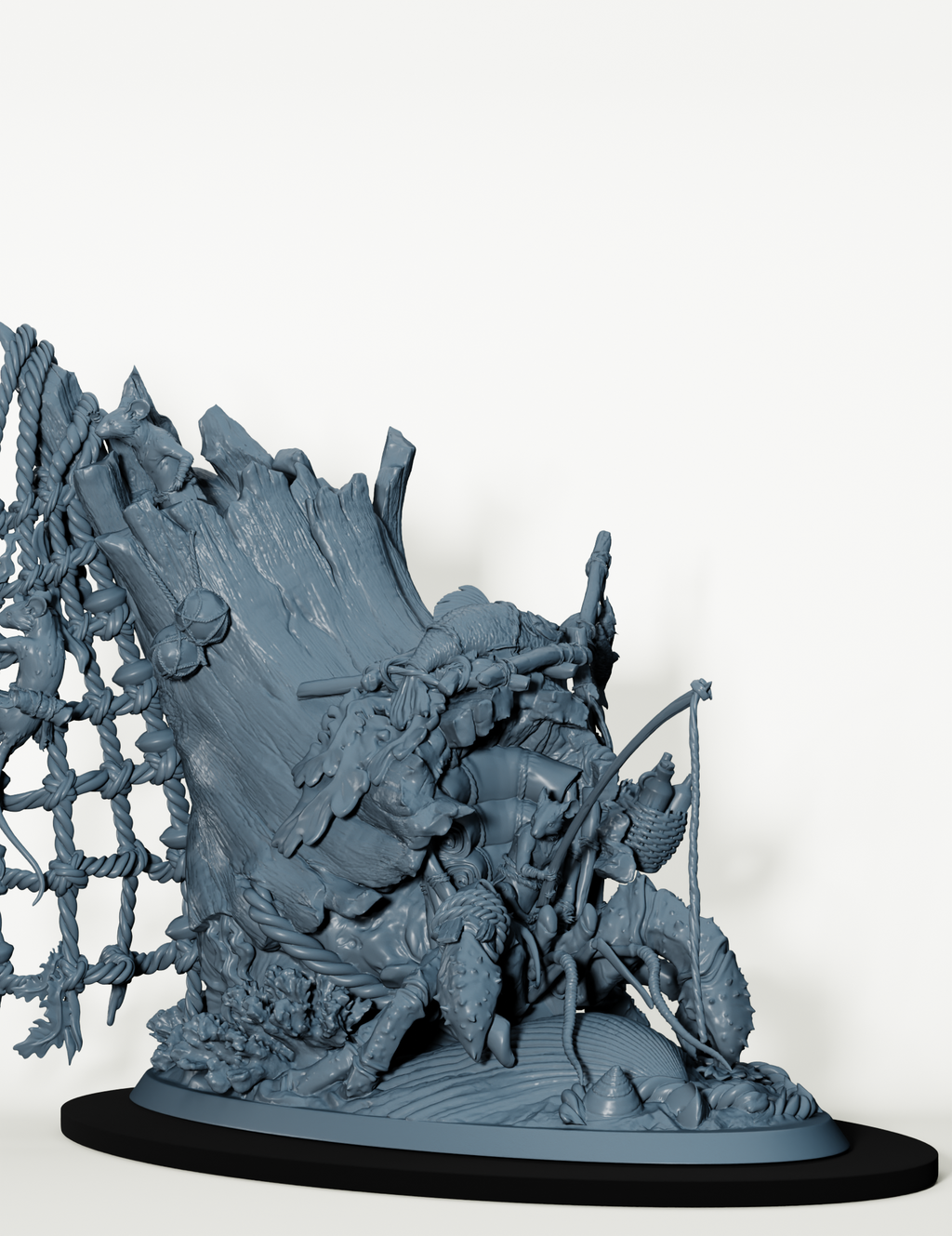 Crabe Ermite Géant et souris