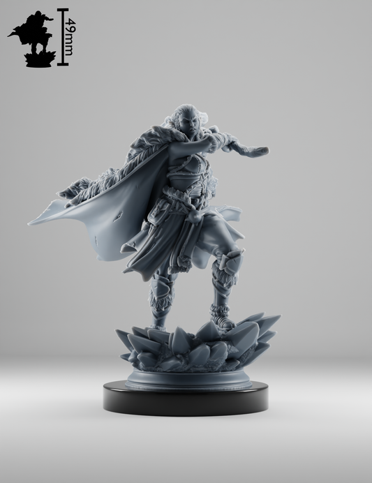 Goliath Barbare Sorceresse des Glaces