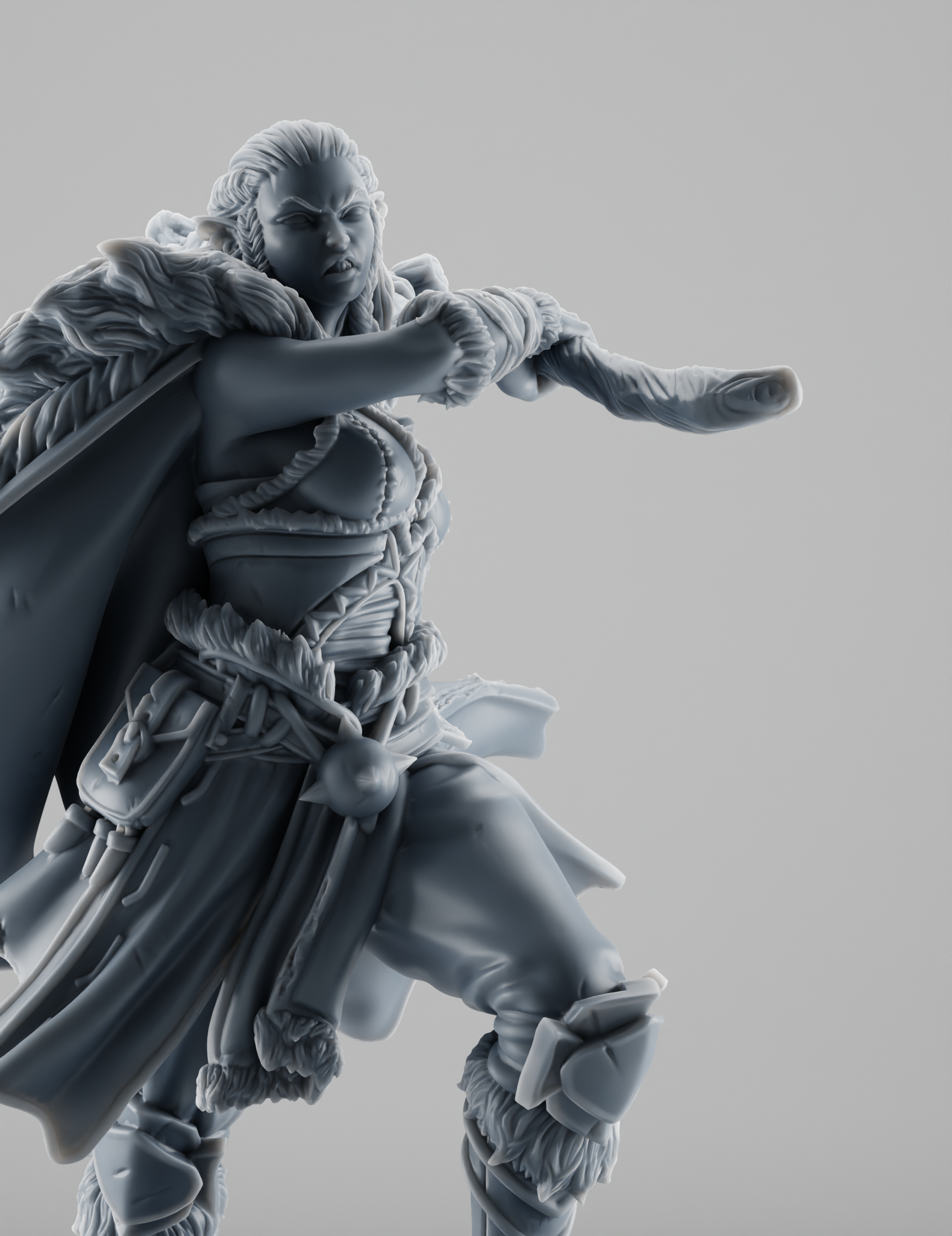 Goliath Barbare Sorceresse des Glaces