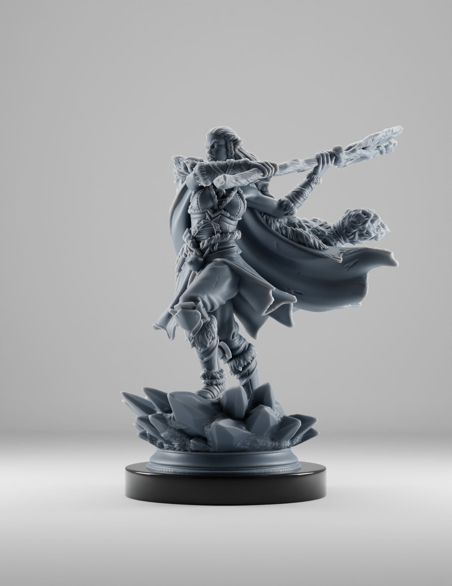 Goliath Barbare Sorceresse des Glaces