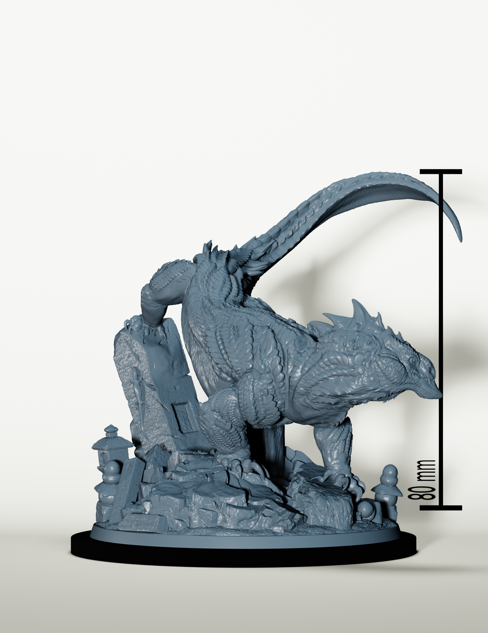 Seigneur de guerre sur lézard