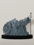 Tourelle infernale de magma