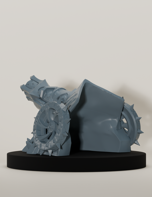 Tourelle infernale de magma