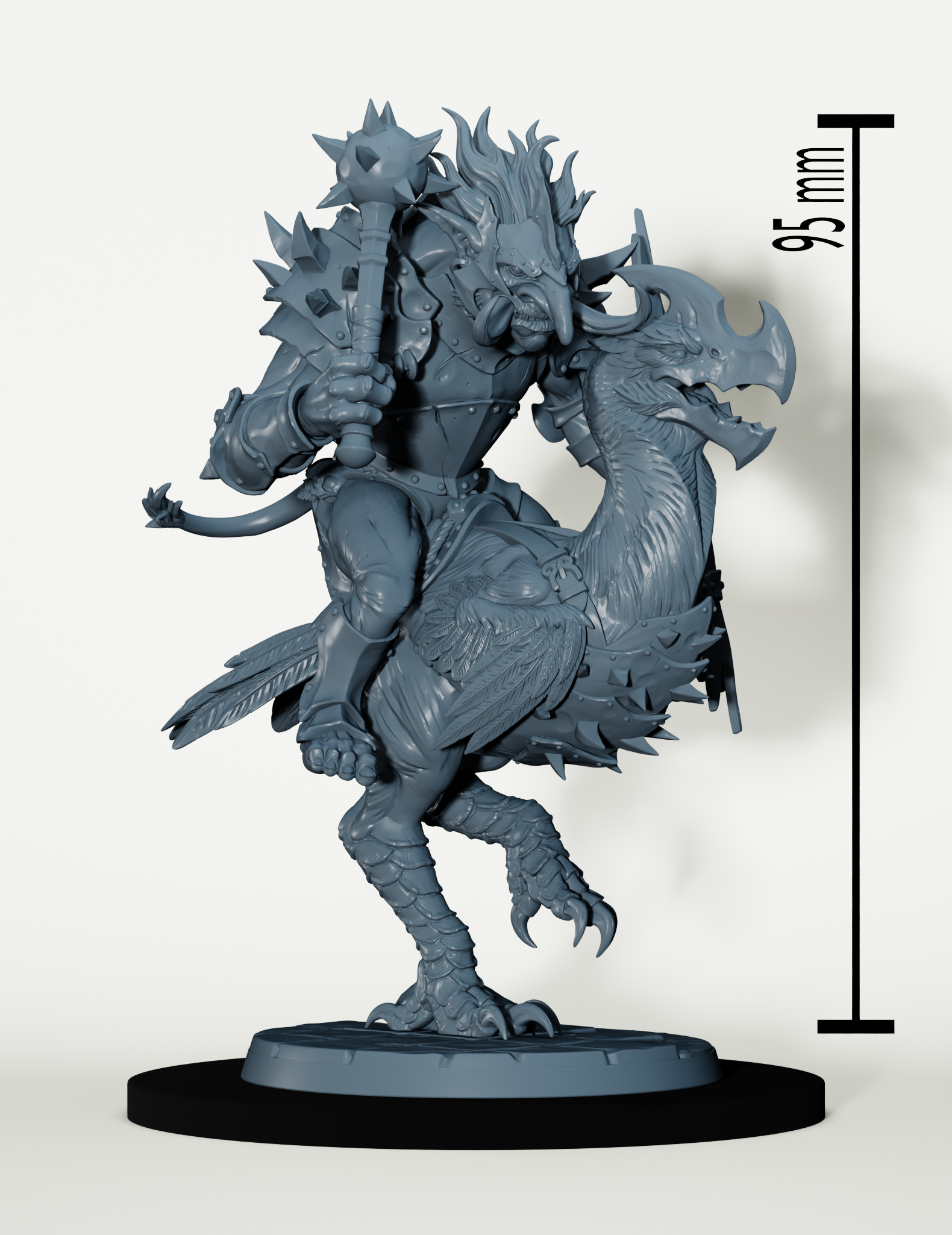 Set cavaliers trolls et oiseaux de terreur