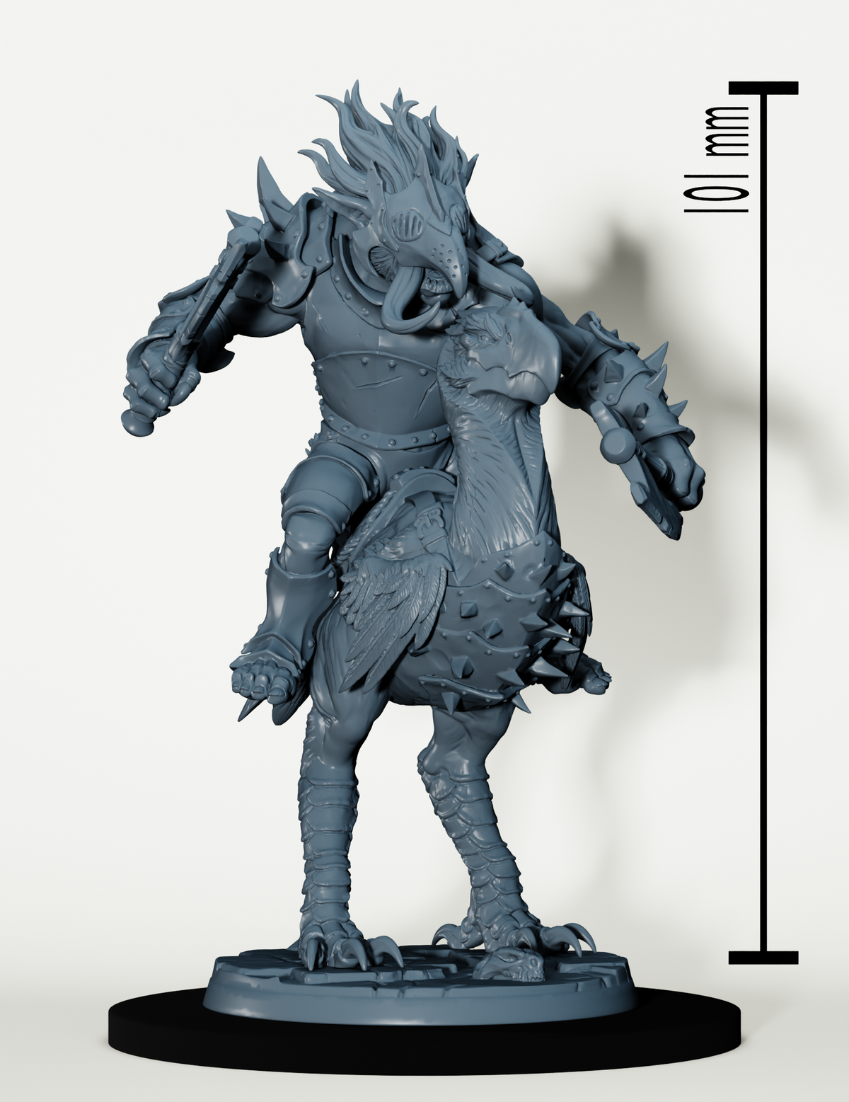 Set cavaliers trolls et oiseaux de terreur