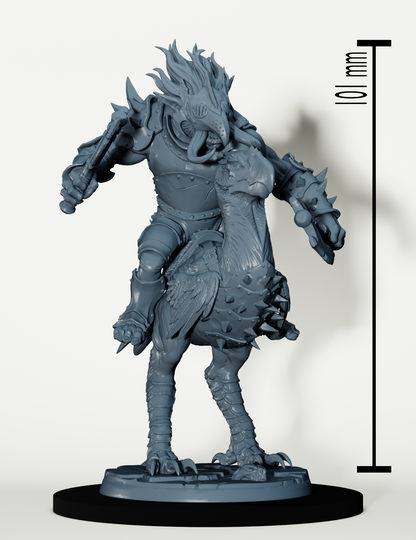 Set cavaliers trolls et oiseaux de terreur