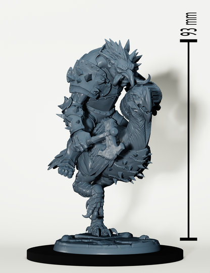 Set cavaliers trolls et oiseaux de terreur