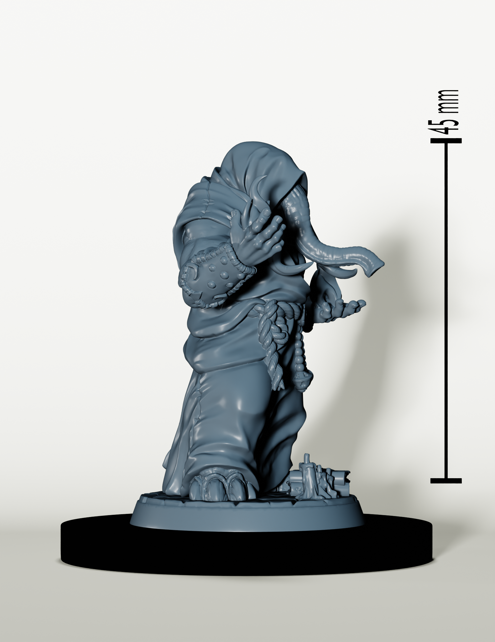 Set Sentinelles d'ivoire - Prêtres Éléphant folk