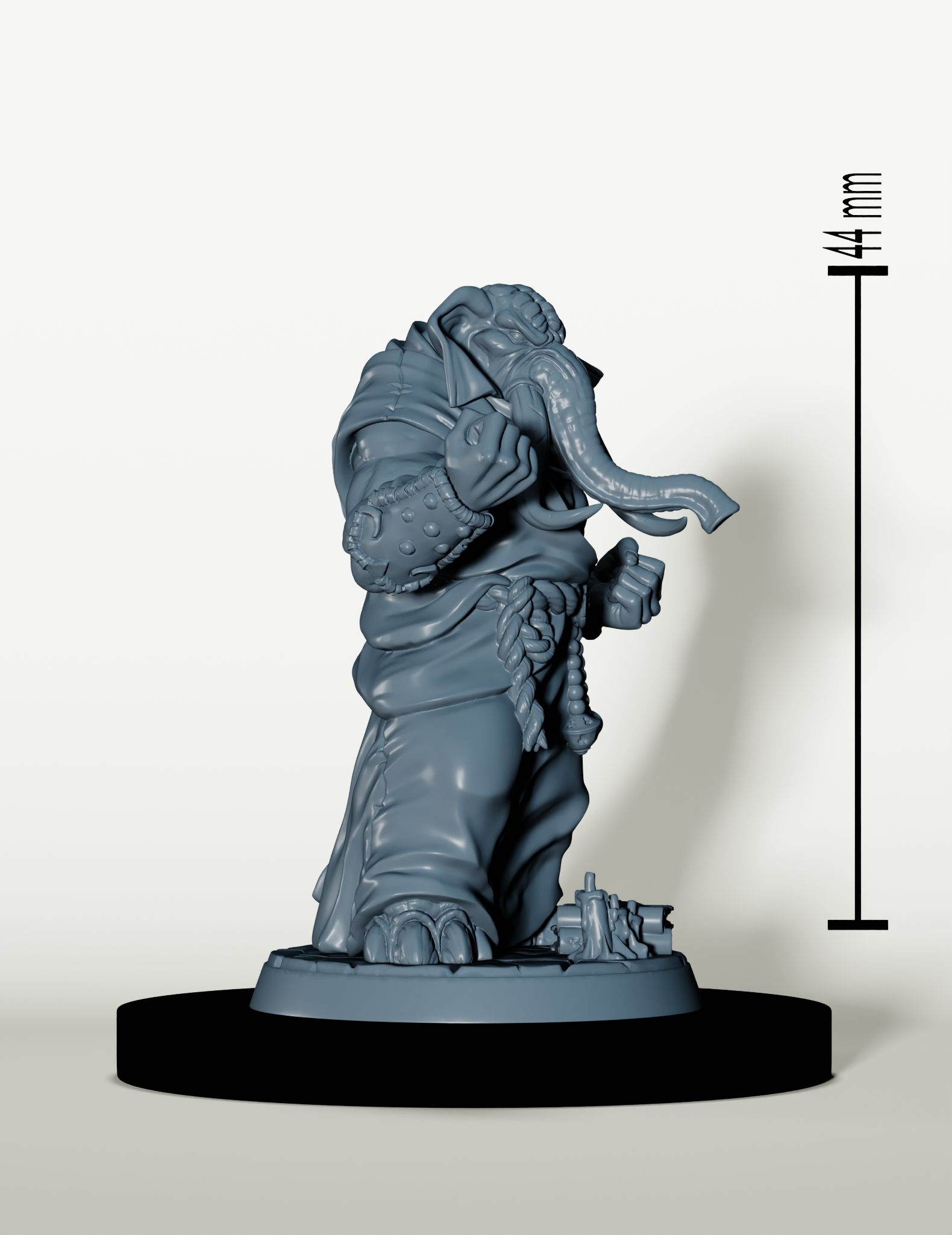 Set Sentinelles d'ivoire - Prêtres Éléphant folk