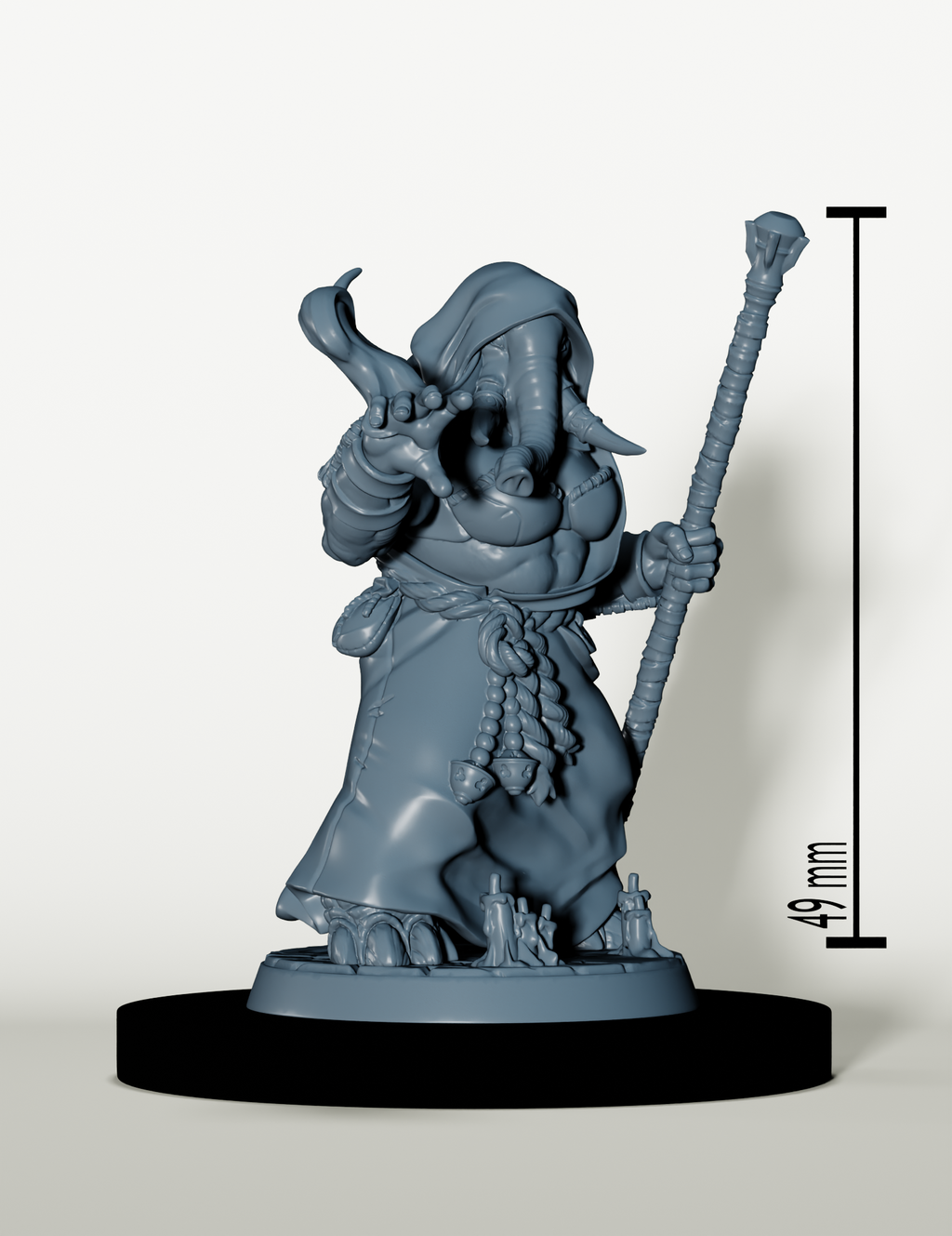 Set Sentinelles d'ivoire - Prêtres Éléphant folk