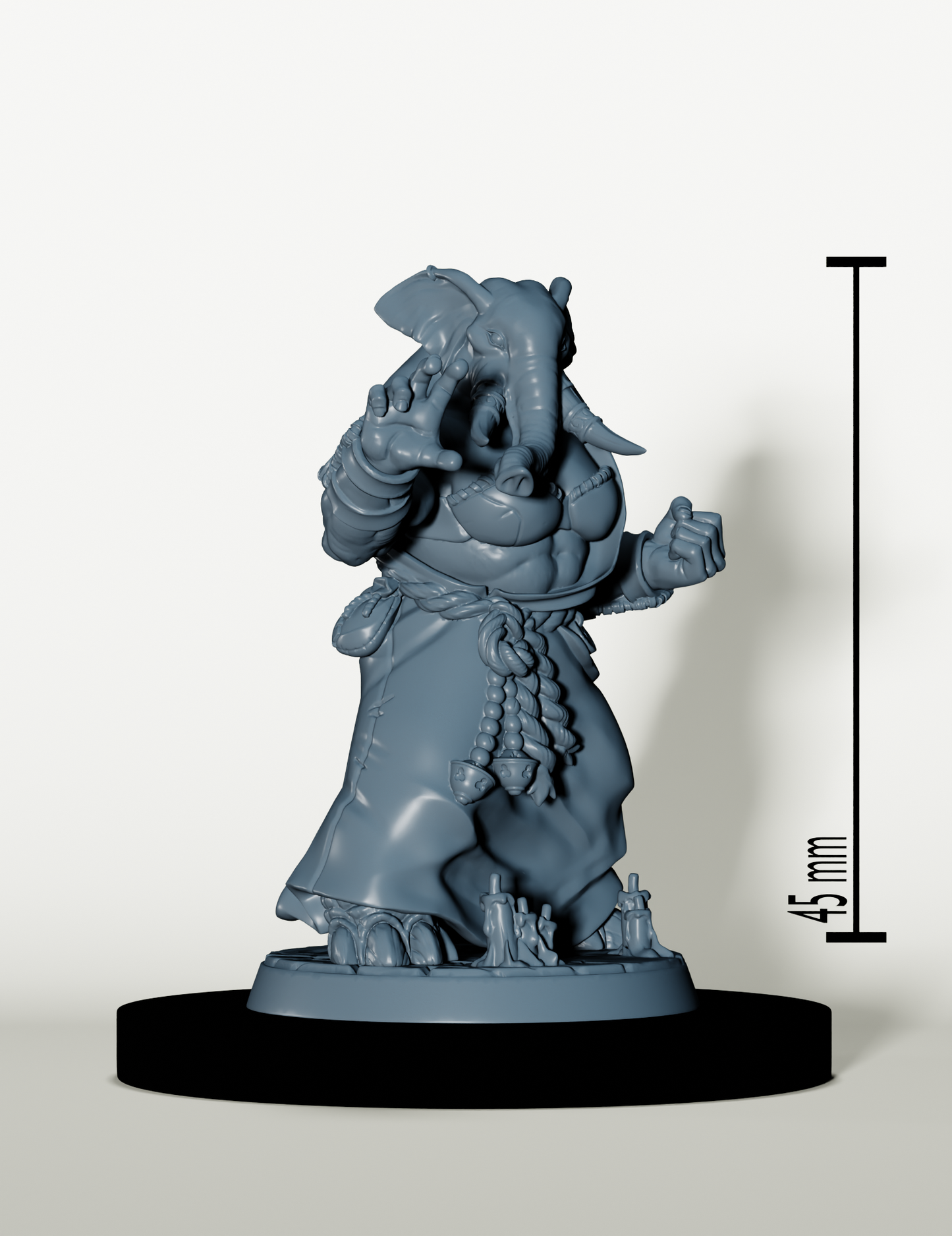 Set Sentinelles d'ivoire - Prêtres Éléphant folk