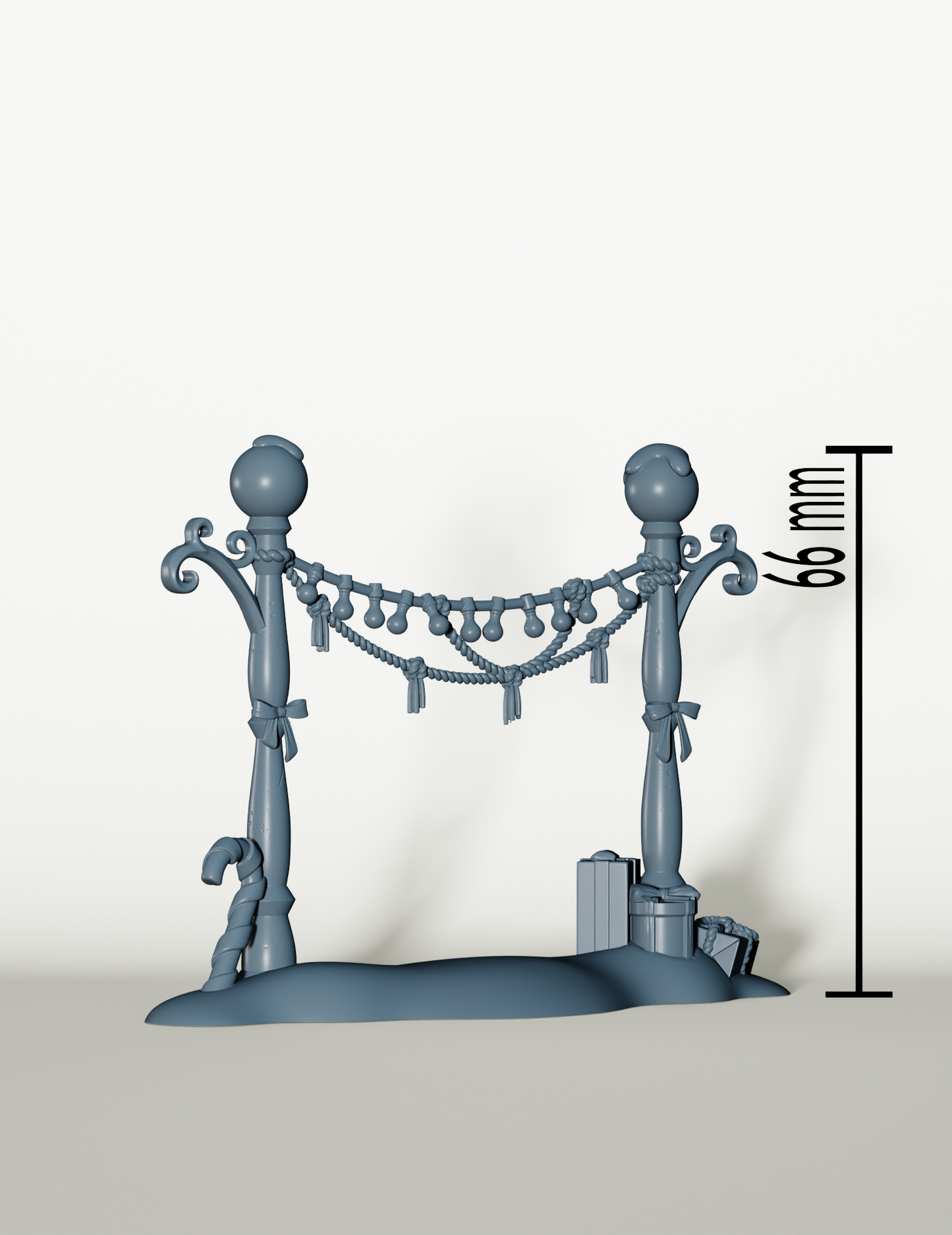 Village de Noël Féerique (Set de Décors)